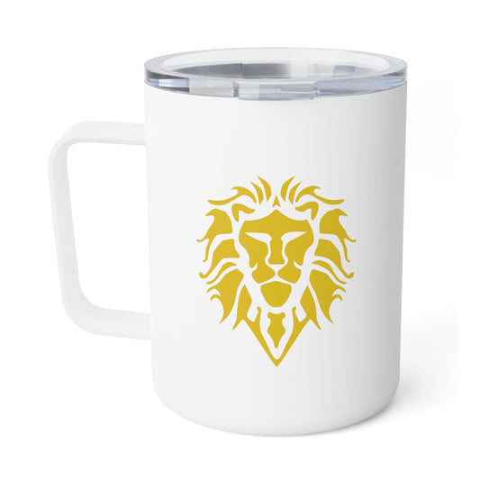 Insulated Coffee Mug, 10oz  - Lion Logo