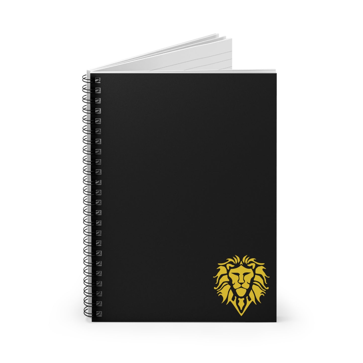 Spiral Notebook (ruled line) - Lion Logo