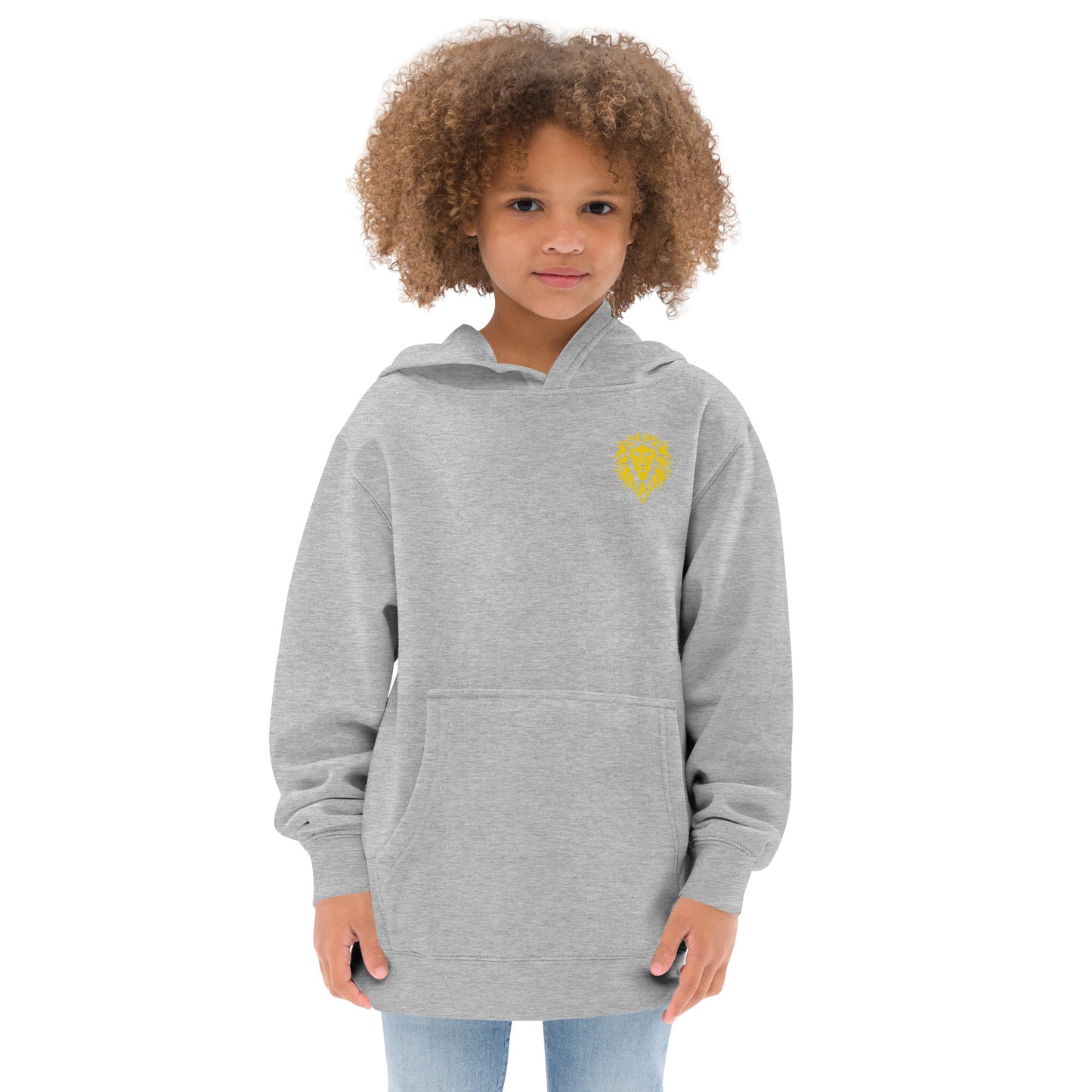 Kids fleece hoodie - Lion Logo