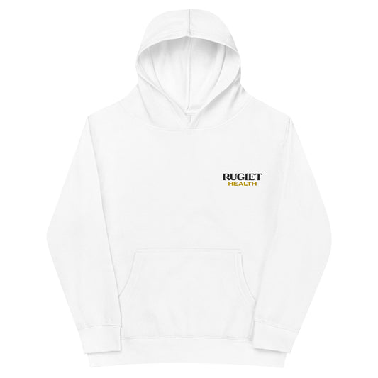 Kids fleece hoodie - Rugiet Health