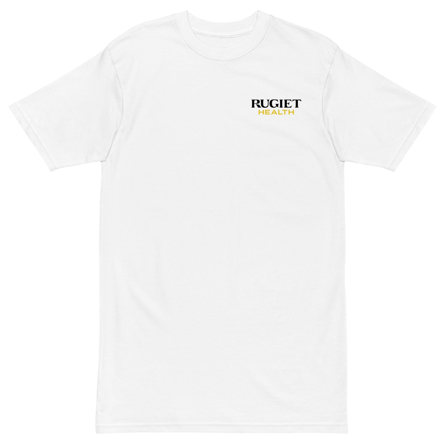 Premium Heavyweight T-shirt - Rugiet Health