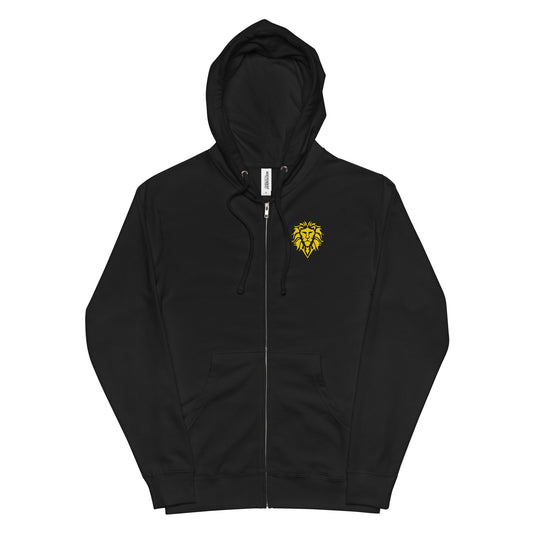Independent Trading Co. | Unisex fleece zip up hoodie - Lion Logo