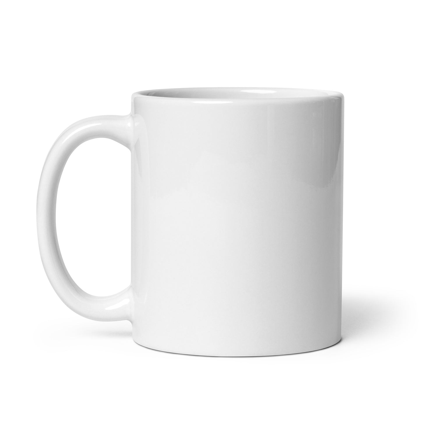 White glossy mug - Rugiet Health